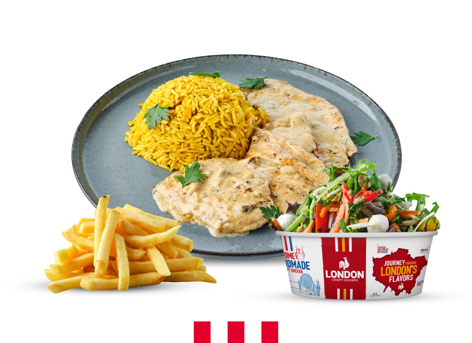 طبق صدر دجاج مع شمينت